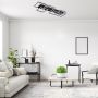 Lampa podsufitowa 6x40 W biała-czarna 71390 Rabalux Fatma zdj.7