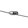 Lampa podsufitowa 2x24 W biała-czarna 71395 Rabalux Twisterra zdj.1