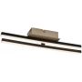 Lampa podsufitowa 2x16 W biała-czarna-złota 71396 Rabalux Demir zdj.3