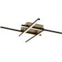 Lampa podsufitowa 4x24 W biała-czarna-złota 71398 Rabalux Demir zdj.3