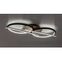 Lampa podsufitowa 4x40 W biała-czarna-drewno 71403 Rabalux Arash zdj.4