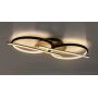 Lampa podsufitowa 4x40 W biała-czarna-drewno 71403 Rabalux Arash zdj.5