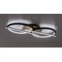 Lampa podsufitowa 4x40 W biała-czarna-drewno 71403 Rabalux Arash zdj.6