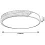 Lampa podsufitowa x42 W czarna-drewno 71418 Rabalux Maple2 zdj.2