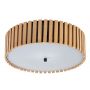 Lampa podsufitowa 3x25 W czarna-drewno 71420 Rabalux Noxelle zdj.3