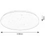 Lampa podsufitowa x34 W biała 71446 Rabalux Danny 2 zdj.2