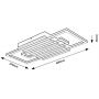 Lampa podsufitowa x28 W czarna 71456 Rabalux Noxelle zdj.2