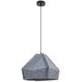 Lampa wisząca 1x40 W czarna-szary/popielaty 72000 Rabalux Lomiro zdj.1