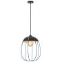 Lampa wisząca 1x60 W czarna 72024 Rabalux Svens zdj.1