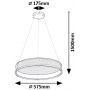 Lampa wisząca 1x40 W czarna-szary/popielaty 72032 Rabalux Farenzo zdj.2