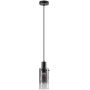 Lampa wisząca 1x60 W czarna-przydymiona 72037 Rabalux Fumea zdj.1