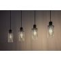 Lampa wisząca 4x60 W czarna-przydymiona 72039 Rabalux Fumea zdj.4