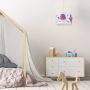 Lampa wisząca 1x40 W biała-multikolor 72069 Rabalux Fowly zdj.3
