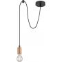 Lampa wisząca 1x60 W czarna 72071 Rabalux Dollien zdj.1