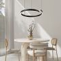 Lampa wisząca 1x45 W biała-czarna 72115 Rabalux Silnora zdj.3