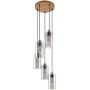 Lampa wisząca 5x25 W drewno 72125 Rabalux Tanno zdj.1