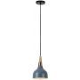 Lampa wisząca 1x40 W czarna-złota-szary/popielaty-drewno 72135 Rabalux Drusilla zdj.3