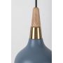 Lampa wisząca 1x40 W czarna-złota-szary/popielaty-drewno 72135 Rabalux Drusilla zdj.4
