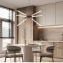 Lampa wisząca 1x36 W biała-czarna 72168 Rabalux Nivaro zdj.3