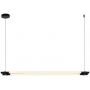 Lampa wisząca 2x28 W biała-czarna 72169 Rabalux Nivaro zdj.1