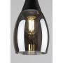 Lampa wisząca 4x15 W czarna 72184 Rabalux Ilmari zdj.5