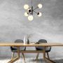 Lampa podsufitowa 6x20 W biała-czarna 72194 Rabalux Meduza zdj.3
