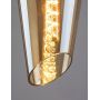 Lampa wisząca 1x60 W czarna-bursztynowa 72201 Rabalux Bellini zdj.4