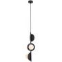 Lampa wisząca 3x5 W biała-czarna 72224 Rabalux Jules zdj.4