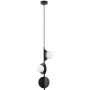 Lampa wisząca 3x5 W biała-czarna 72224 Rabalux Jules zdj.1