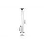 Lampa wisząca 1x10 W czarna 72238 Rabalux Thelma zdj.2