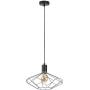 Lampa wisząca 1x40 W czarna 72241 Rabalux Fran zdj.1