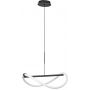 Lampa wisząca 1x15 W biała-czarna 72252 Rabalux Serena zdj.1