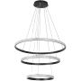 Lampa wisząca x100 W biała-czarna 72260 Rabalux Grete zdj.1