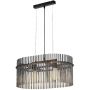 Lampa wisząca 2x40 W czarna-przydymiona 72262 Rabalux Inesa zdj.3