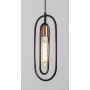 Lampa wisząca 1x40 W czarna-miedź 72263 Rabalux Rovier zdj.5