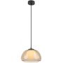 Lampa wisząca 1x5 W biała-czarna-bursztynowa 72273 Rabalux Elowen zdj.3