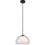 Lampa wisząca 1x5 W biała-czarna-przezroczysta 72274 Rabalux Elowen zdj.3