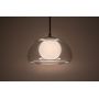 Lampa wisząca 1x5 W biała-czarna-przezroczysta 72274 Rabalux Elowen zdj.4