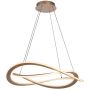 Lampa wisząca 1x72 W złota 72282 Rabalux Kallira zdj.1