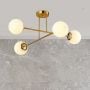 Lampa podsufitowa 4x35 W złota 71082 Rabalux Kiara zdj.5