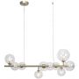 Lampa wisząca x28 W przezroczysta-złota 72298 Rabalux Aslov zdj.4
