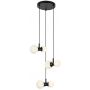 Lampa wisząca 6x28 W biała-czarna 72300 Rabalux Lition zdj.1