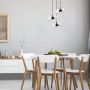 Lampa wisząca 6x28 W biała-czarna 72300 Rabalux Lition zdj.3