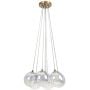 Lampa wisząca x25 W szampan 72304 Rabalux Rosehip zdj.4