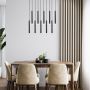 Lampa wisząca x5 W czarna-przezroczysta 72364 Rabalux Ramira zdj.4