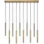 Lampa wisząca x5 W przezroczysta-złota 72365 Rabalux Ramira zdj.1