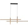 Lampa wisząca 4x40 W biała-czarna-złota 72366 Rabalux Severine zdj.4