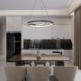 Lampa wisząca 1x40 W biała-czarna 72367 Rabalux Niloo zdj.4