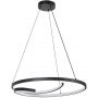 Lampa wisząca 1x40 W biała-czarna 72367 Rabalux Niloo zdj.1