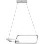 Lampa wisząca 2x36 W biała-chrom 72368 Rabalux Malwen zdj.1